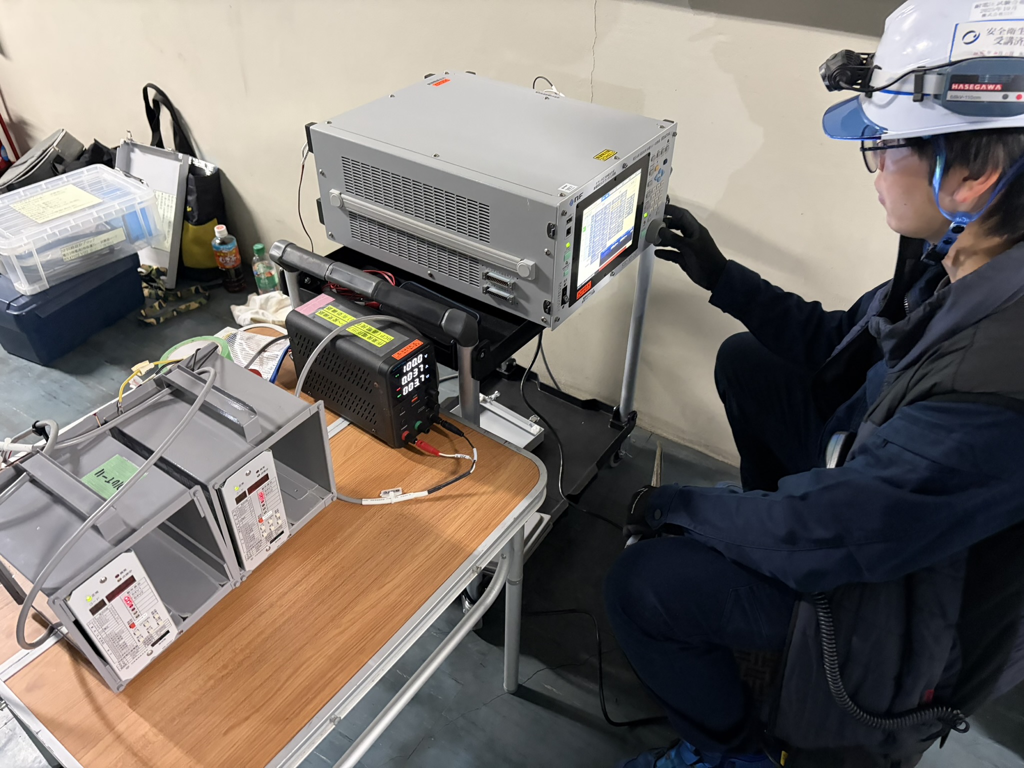 保護継電器試験 RX4744 日新電機