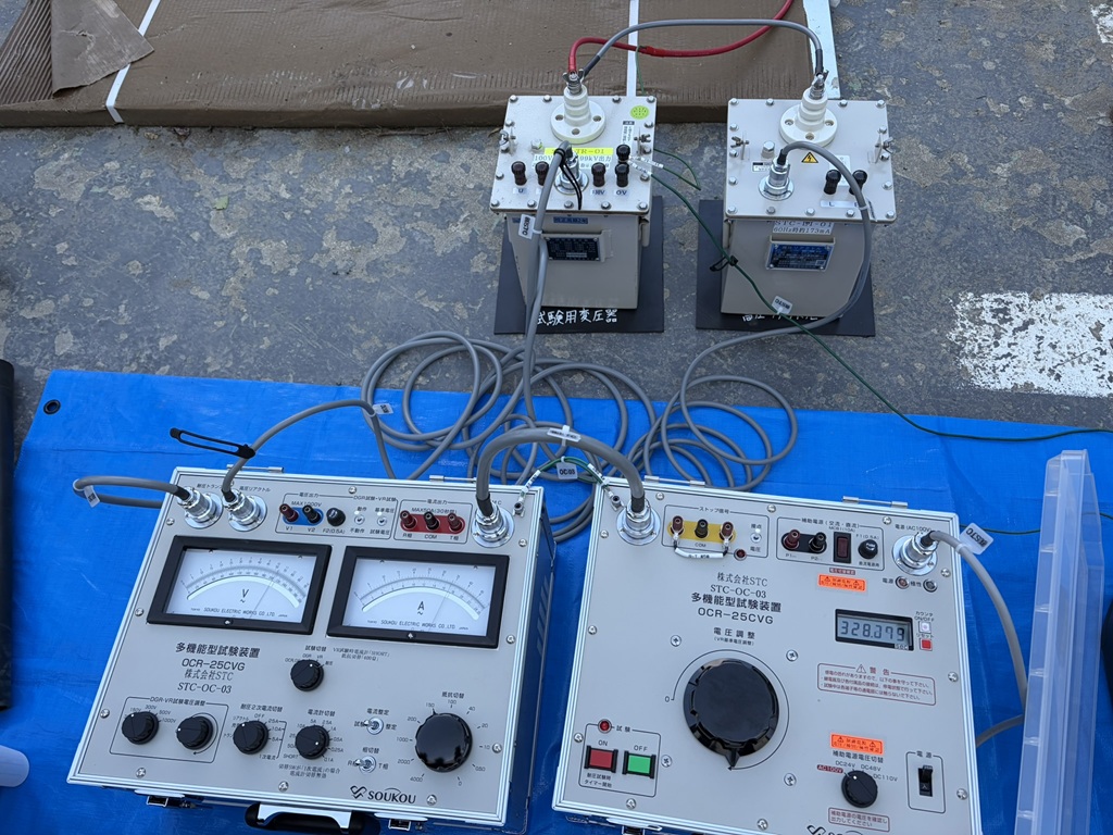 絶縁耐力試験 耐圧試験 耐電圧試験