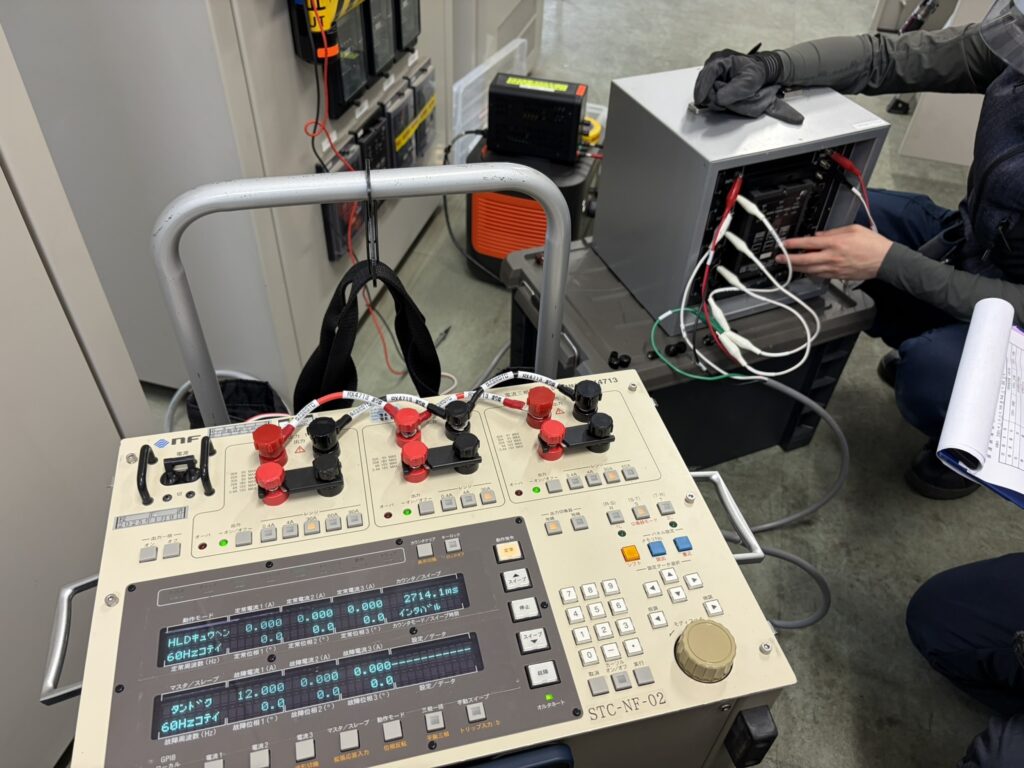 富士電機 DUTシリーズのテストケースを使用してOCR試験
NF回路 RX4713を使用